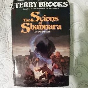 The Scions of Shannara hard cover.
